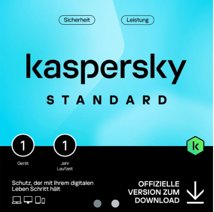 Kaspersky Standard für 1 PC - 1Jahr