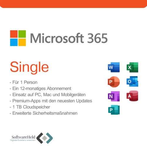 Office 365 Single für 1 Benutzer